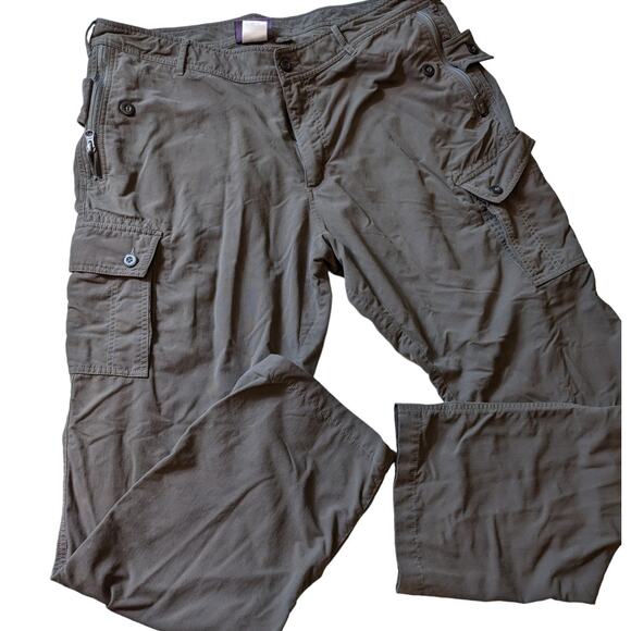 Clothing Arts Pants Men 38 Adventure Cargo Secure Pocket Outdoor Hiking Trekking - Picture 1 of 12